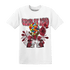 High 85 Metallic Burgundy 1s T Shirt Match Complex Mind - NastyJamz