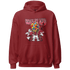 High 85 Metallic Burgundy 1s Hoodie Match Complex Mind - NastyJamz