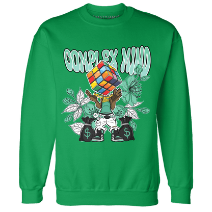 High OG Green Glow 1s Sweatshirt Match Complex Mind - NastyJamz