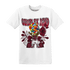 High White Team Red 1s T Shirt Match Complex Mind - NastyJamz