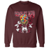 High White Team Red 1s Sweatshirt Match Complex Mind - NastyJamz