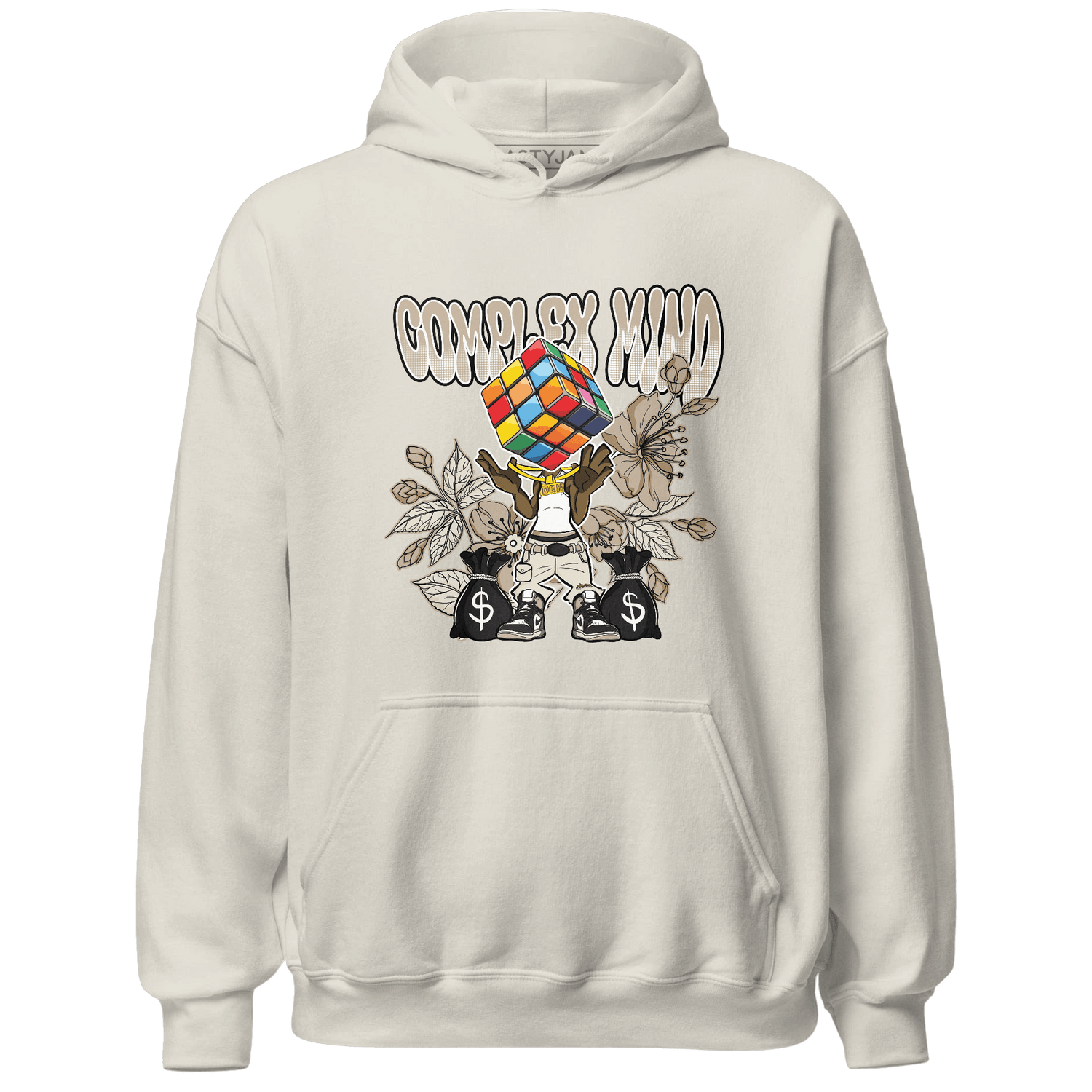 Latte 1s Hoodie Match Complex Mind - NastyJamz