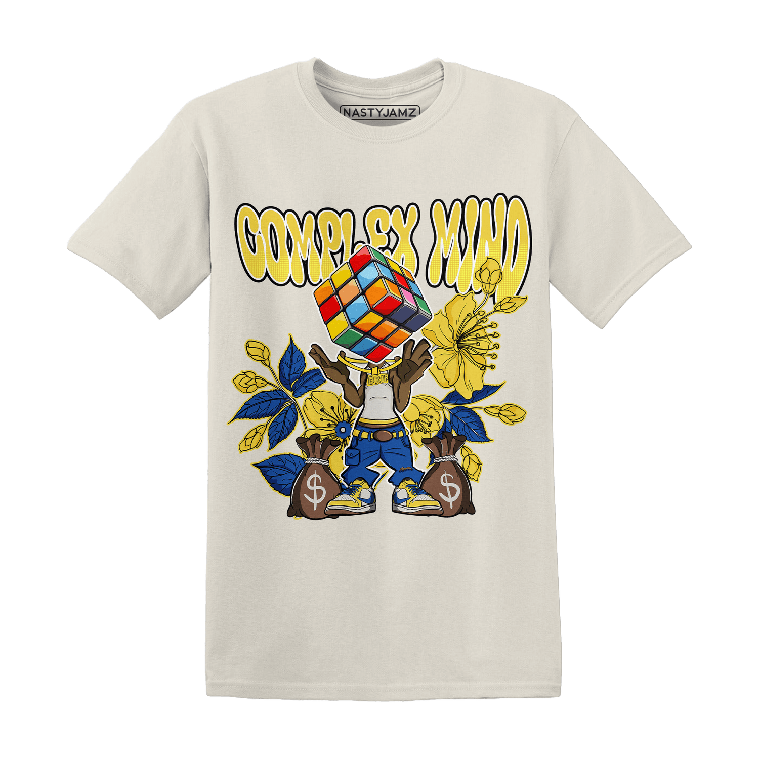 Low OG Canary TVSC 1s T Shirt Match Complex Mind - NastyJamz