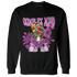 GS Hyper Violet 4s Sweatshirt Match Complex Mind - NastyJamz