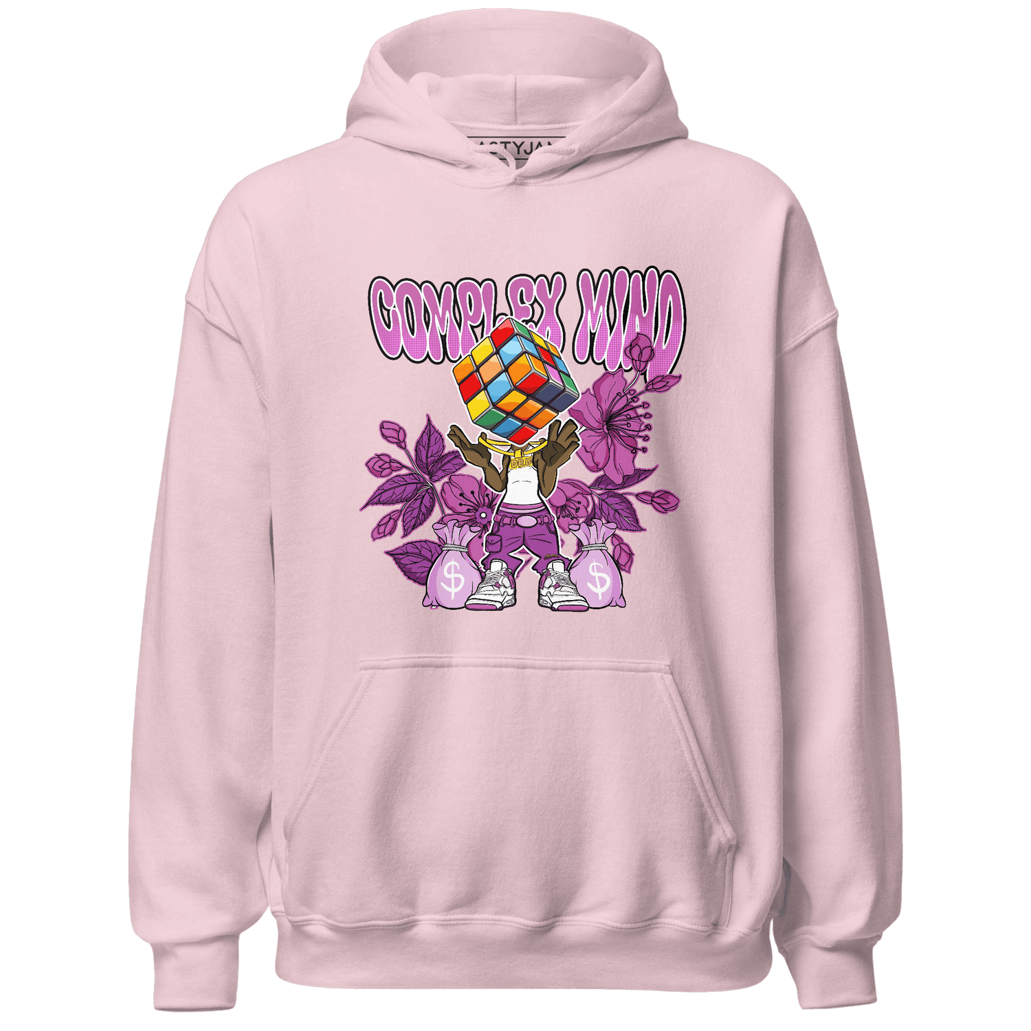 GS Hyper Violet 4s Hoodie Match Complex Mind - NastyJamz
