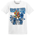 Industrial Blue 4s T Shirt Match Complex Mind - NastyJamz