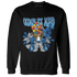 Industrial Blue 4s Sweatshirt Match Complex Mind - NastyJamz