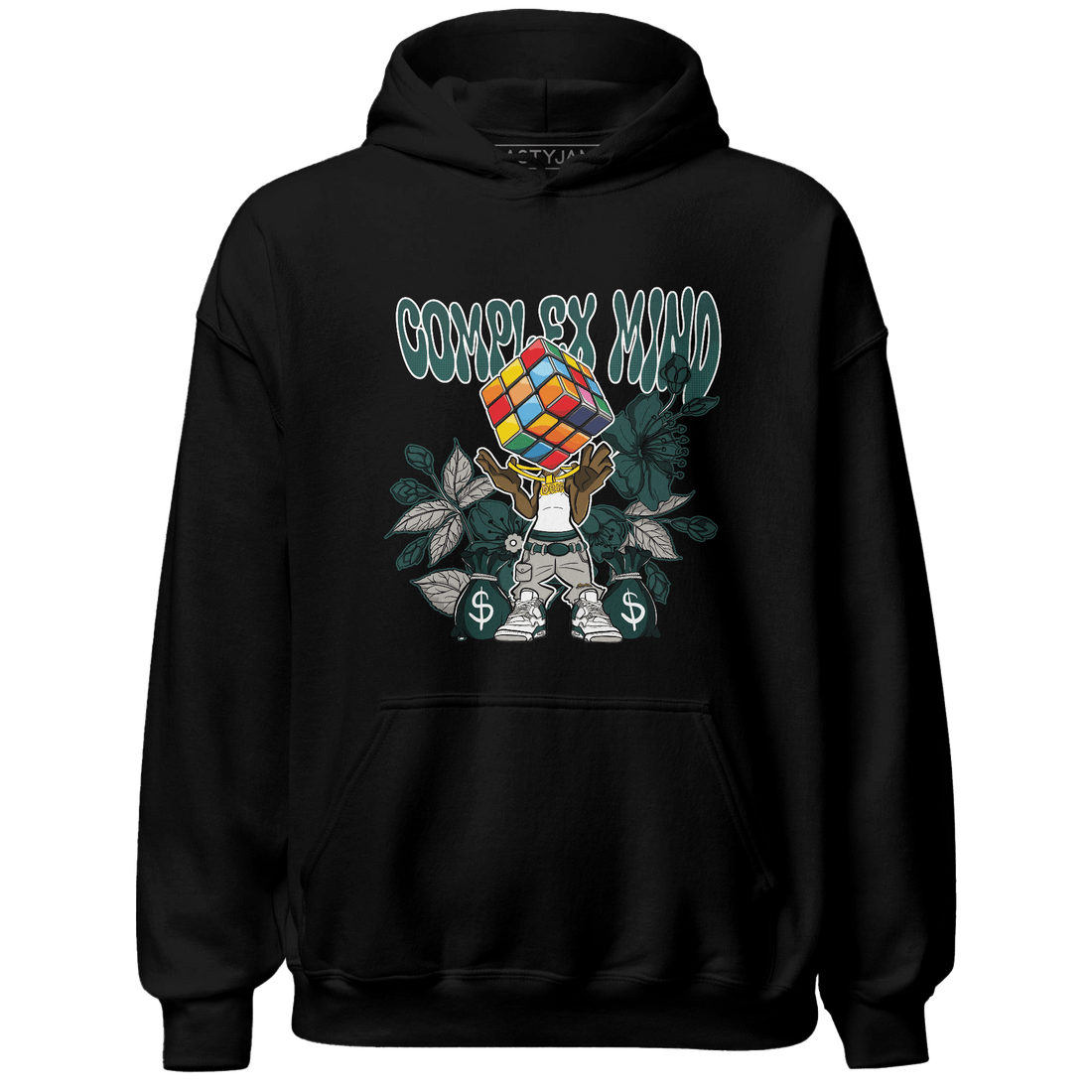 Oxidized Green 4s Hoodie Match Complex Mind - NastyJamz