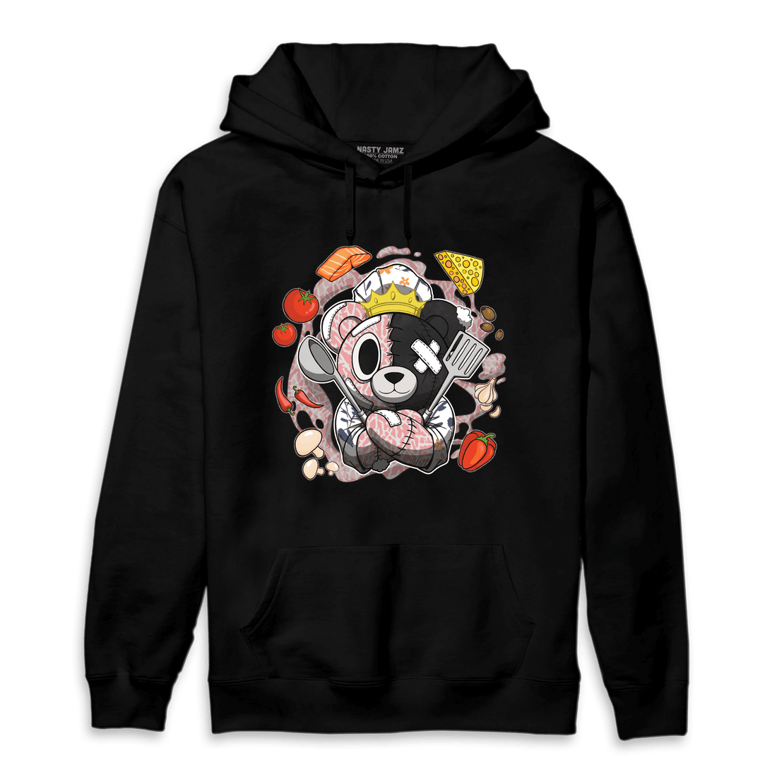 Red Stardust 3s Hoodie Match Cooking Ber - NastyJamz