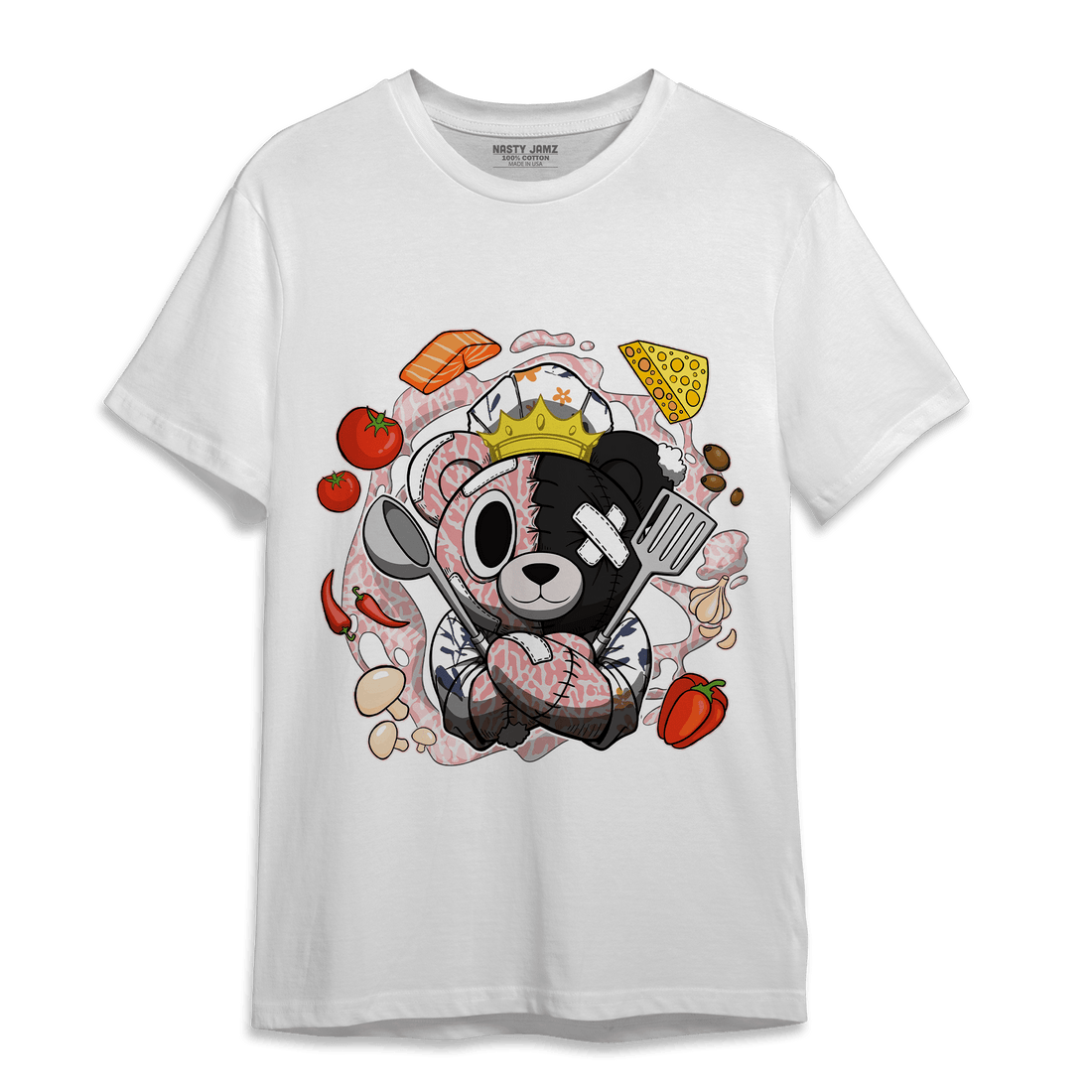 Red Stardust 3s T Shirt Match Cooking Ber - NastyJamz
