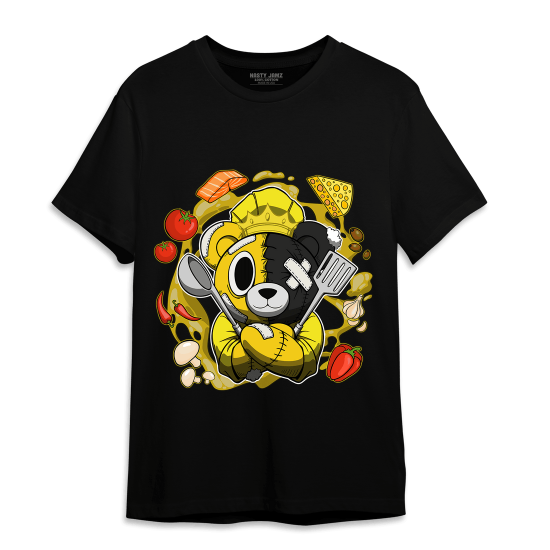 Vivid Sulfur 4s T Shirt Match Cooking Ber - NastyJamz