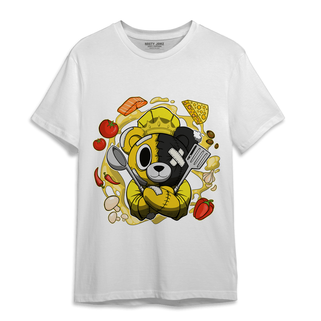 Vivid Sulfur 4s T Shirt Match Cooking Ber - NastyJamz