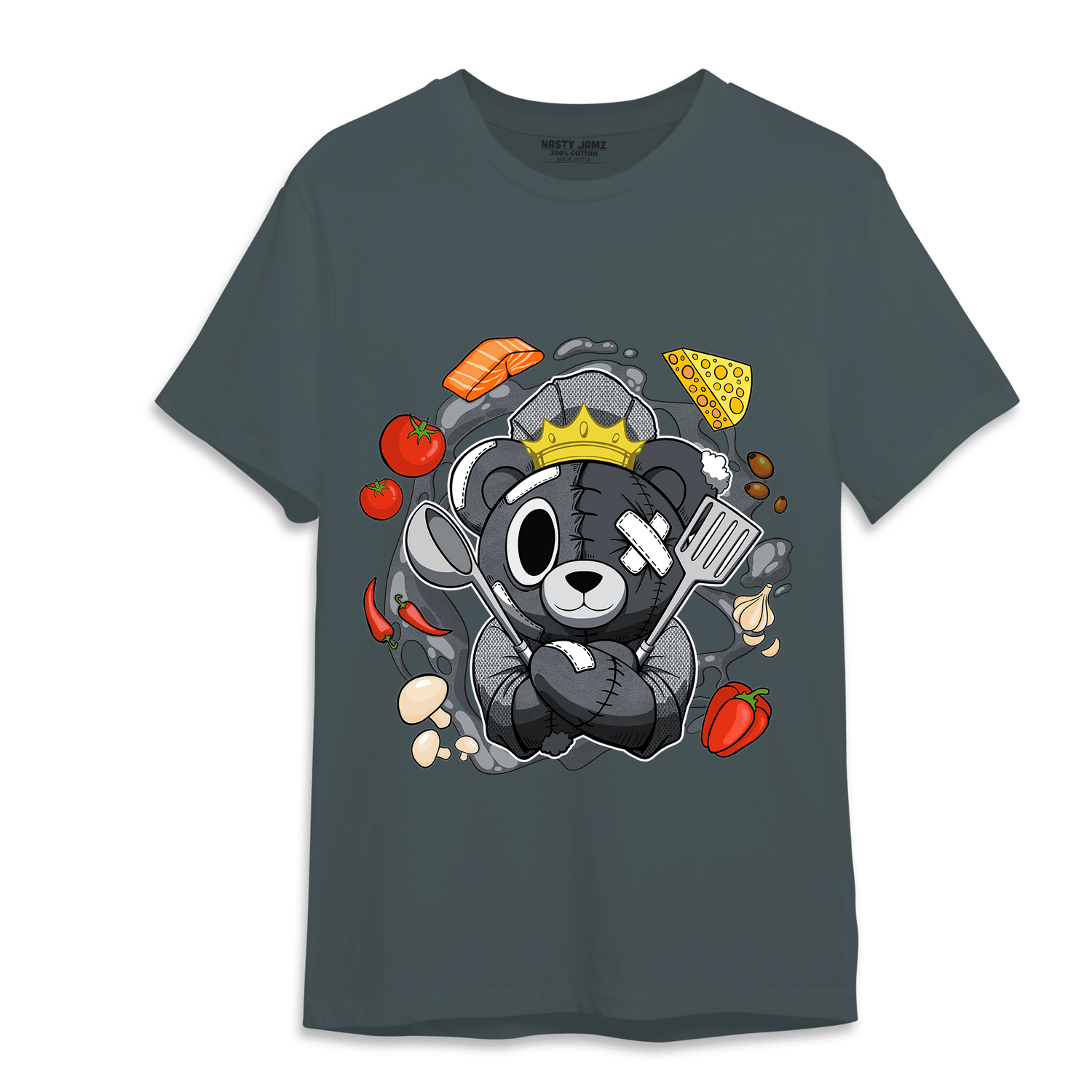 Air Max 90 Iron Grey T Shirt Match Cooking Ber - NastyJamz