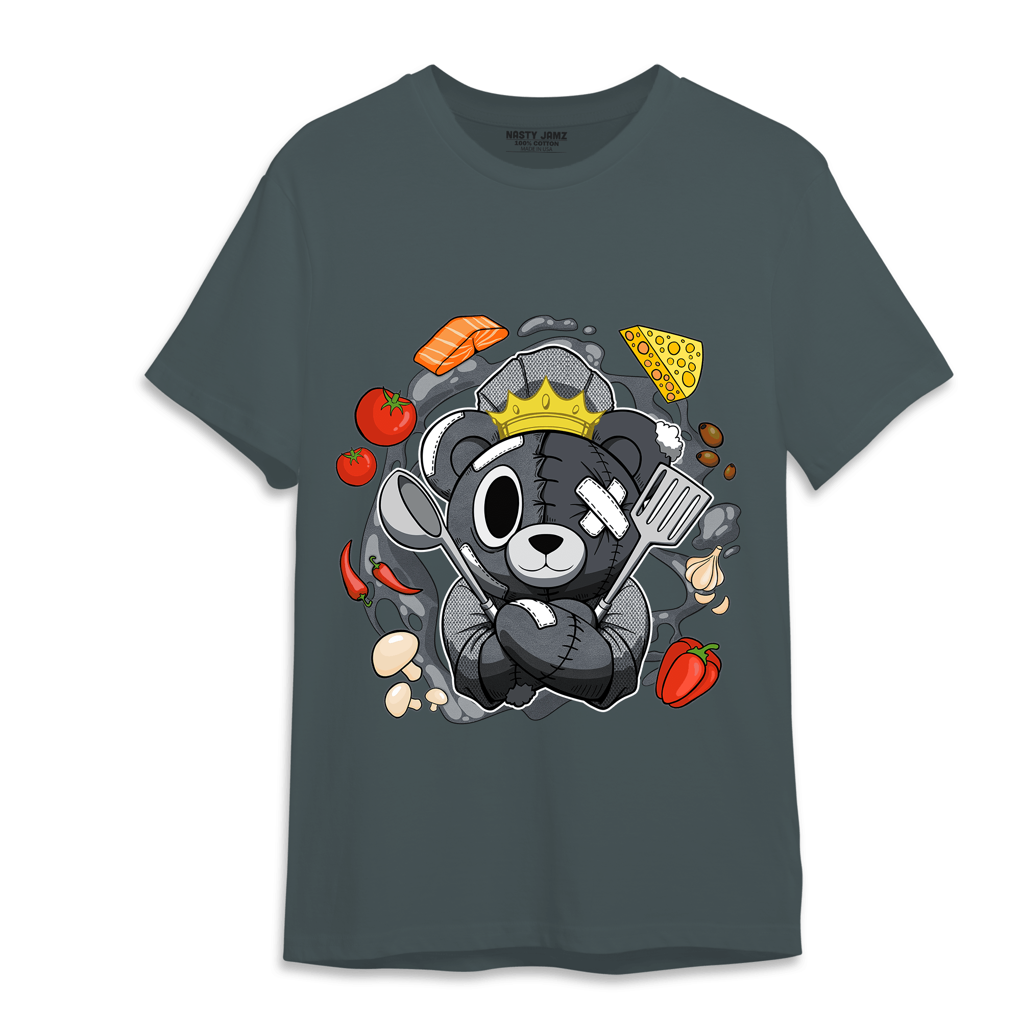 Air Max 90 Iron Grey T Shirt Match Cooking Ber - NastyJamz