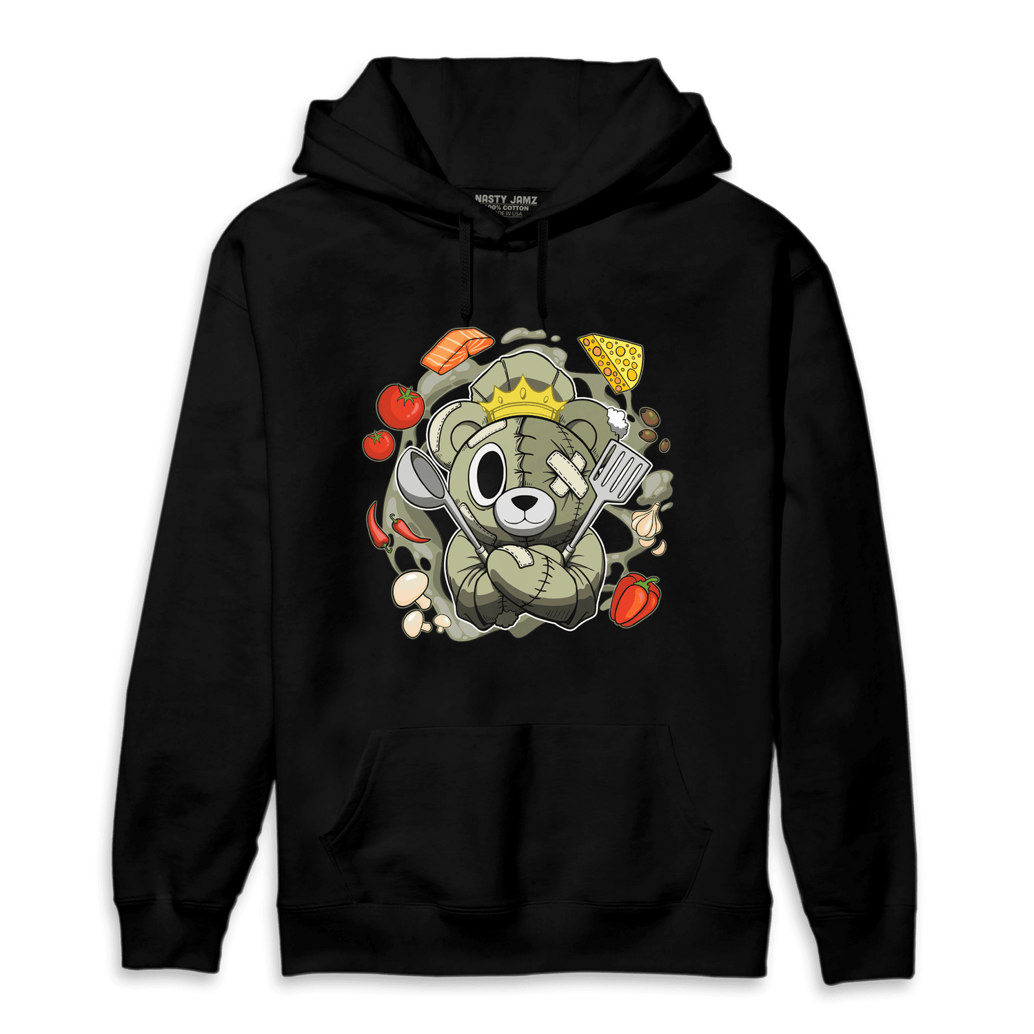 Yeezy Slide Resin Hoodie Match Cooking Ber - NastyJamz