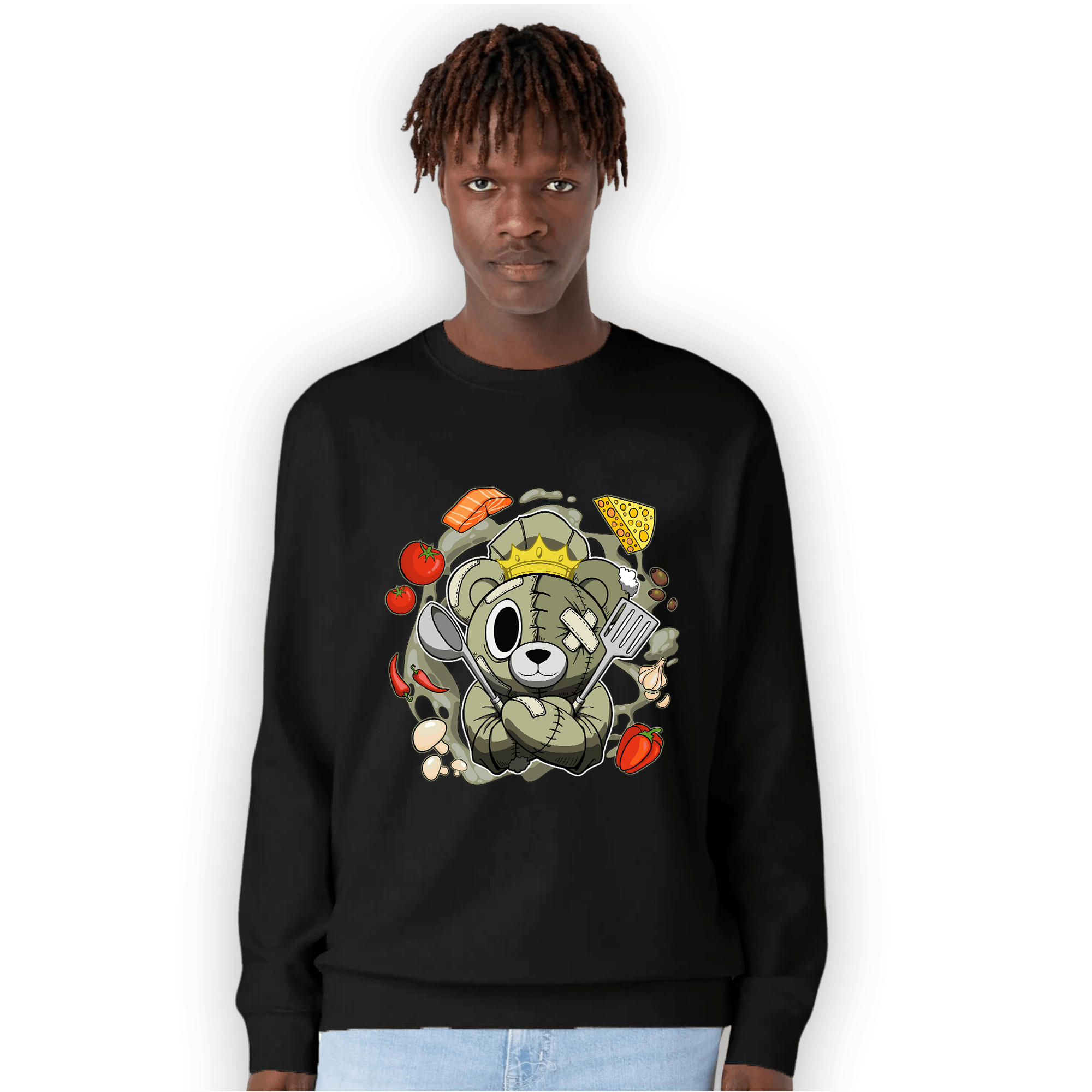 Yeezy Slide Resin Sweatshirt Match Cooking Ber - NastyJamz