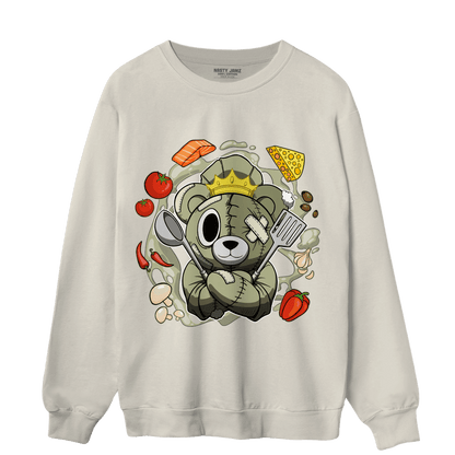 Yeezy Slide Resin Sweatshirt Match Cooking Ber - NastyJamz
