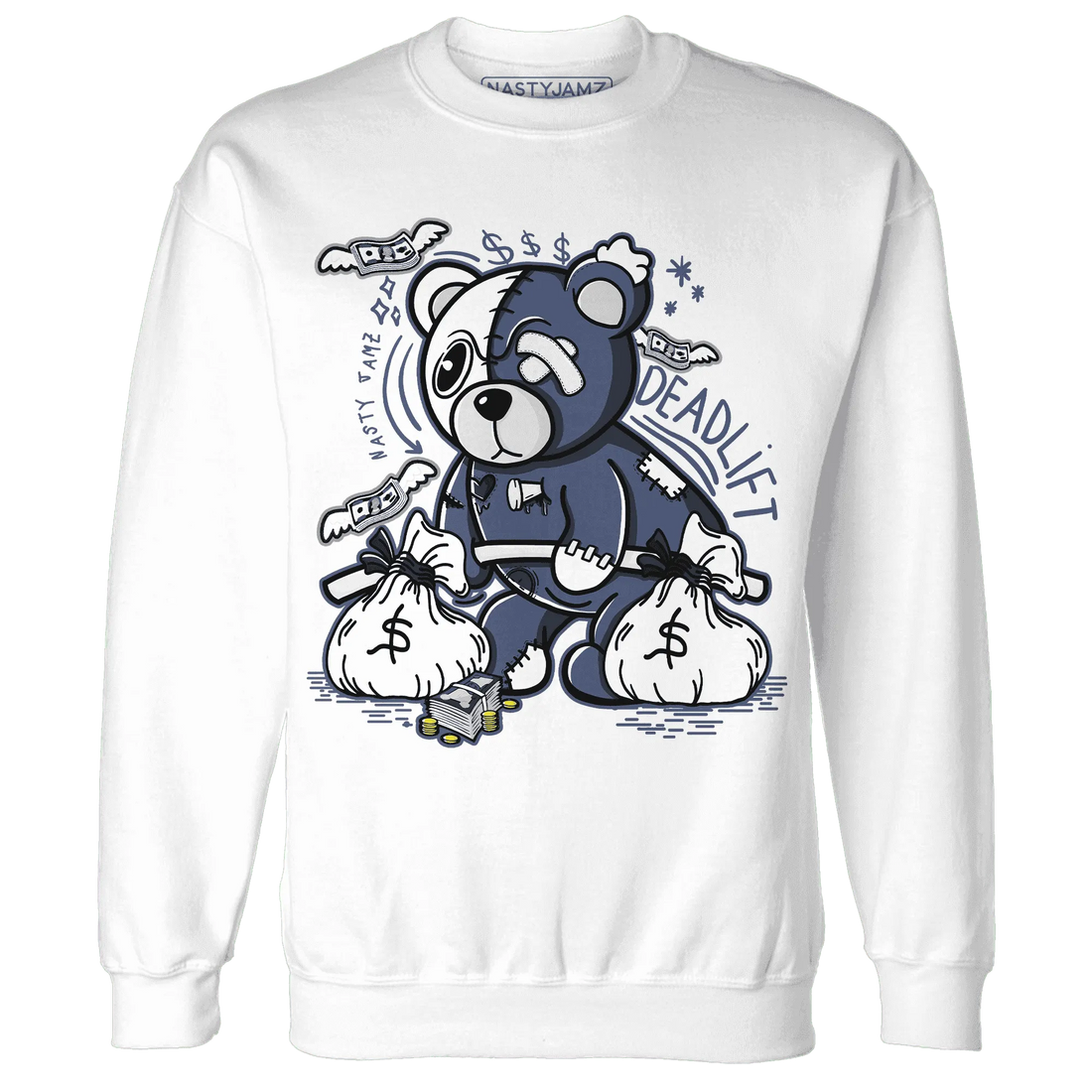 Low-Diffused-Blue-11s-Sweatshirt-Match-Deadlift-BER