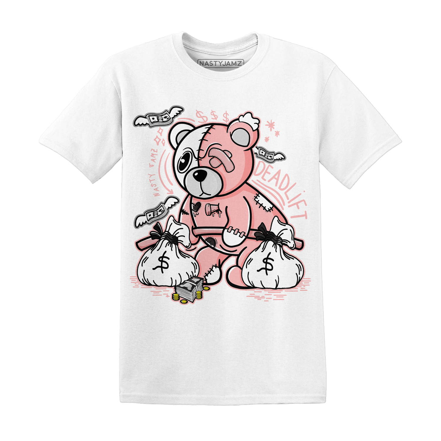 Low Legend Pink 11s T Shirt Match Deadlift BER - NastyJamz