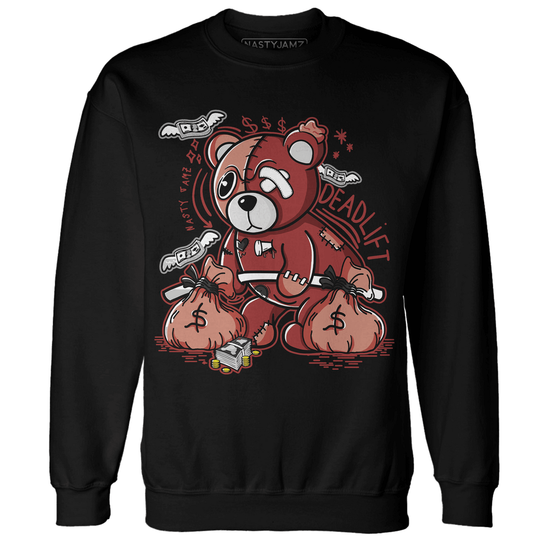 Dune Red 13s Sweatshirt Match Deadlift BER - NastyJamz