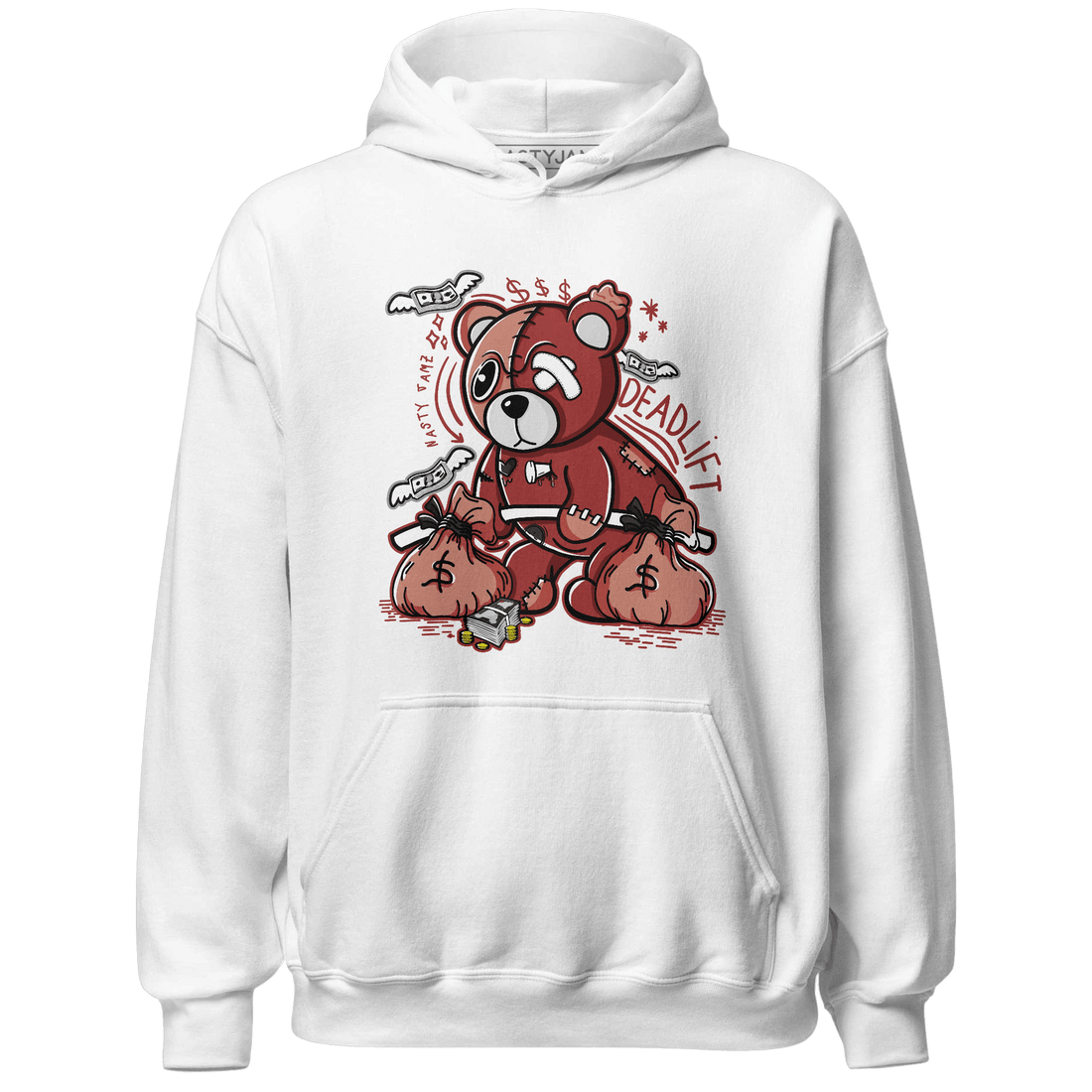 Dune Red 13s Hoodie Match Deadlift BER - NastyJamz