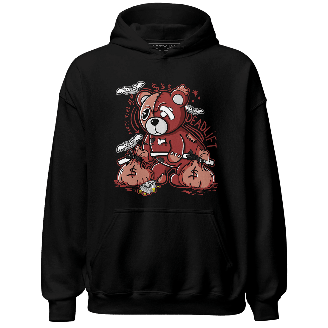 Dune Red 13s Hoodie Match Deadlift BER - NastyJamz