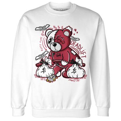 High 85 Metallic Burgundy 1s Sweatshirt Match Deadlift BER - NastyJamz