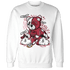 High 85 Metallic Burgundy 1s Sweatshirt Match Deadlift BER - NastyJamz