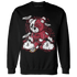 High 85 Metallic Burgundy 1s Sweatshirt Match Deadlift BER - NastyJamz