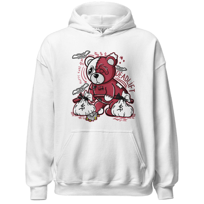 High 85 Metallic Burgundy 1s Hoodie Match Deadlift BER - NastyJamz