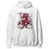 High 85 Metallic Burgundy 1s Hoodie Match Deadlift BER - NastyJamz