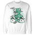 High OG Green Glow 1s Sweatshirt Match Deadlift BER - NastyJamz