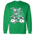 High OG Green Glow 1s Sweatshirt Match Deadlift BER - NastyJamz