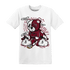 High White Team Red 1s T Shirt Match Deadlift BER - NastyJamz