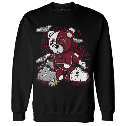 High White Team Red 1s Sweatshirt Match Deadlift BER - NastyJamz