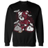 High White Team Red 1s Sweatshirt Match Deadlift BER - NastyJamz