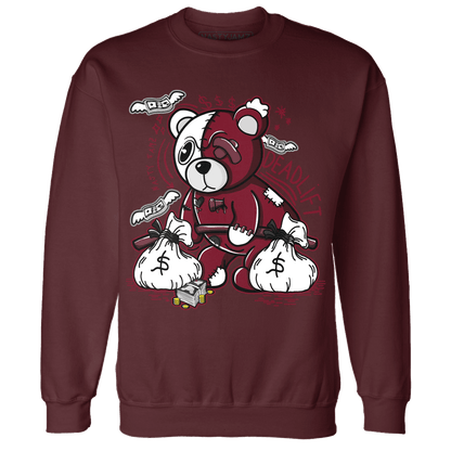 High White Team Red 1s Sweatshirt Match Deadlift BER - NastyJamz
