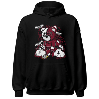 High White Team Red 1s Hoodie Match Deadlift BER - NastyJamz