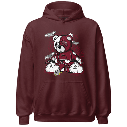 High White Team Red 1s Hoodie Match Deadlift BER - NastyJamz
