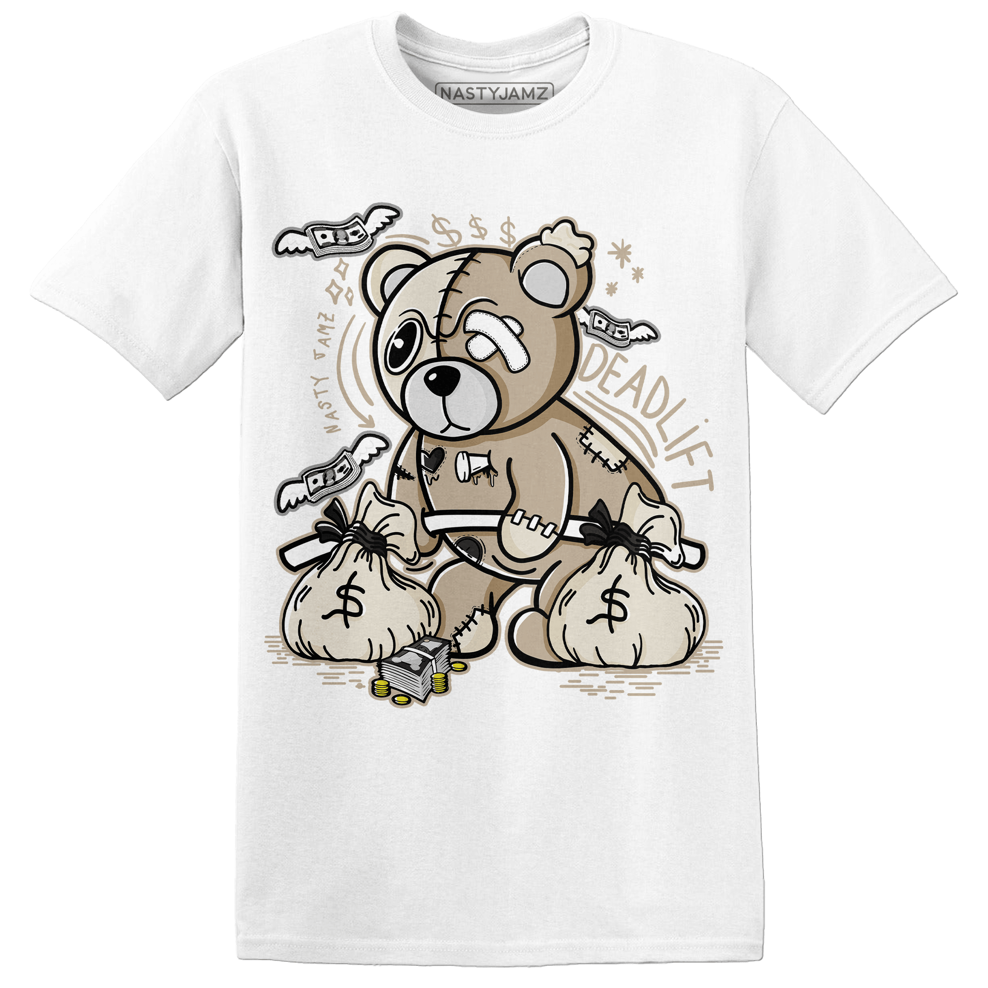 Latte 1s T Shirt Match Deadlift BER - NastyJamz