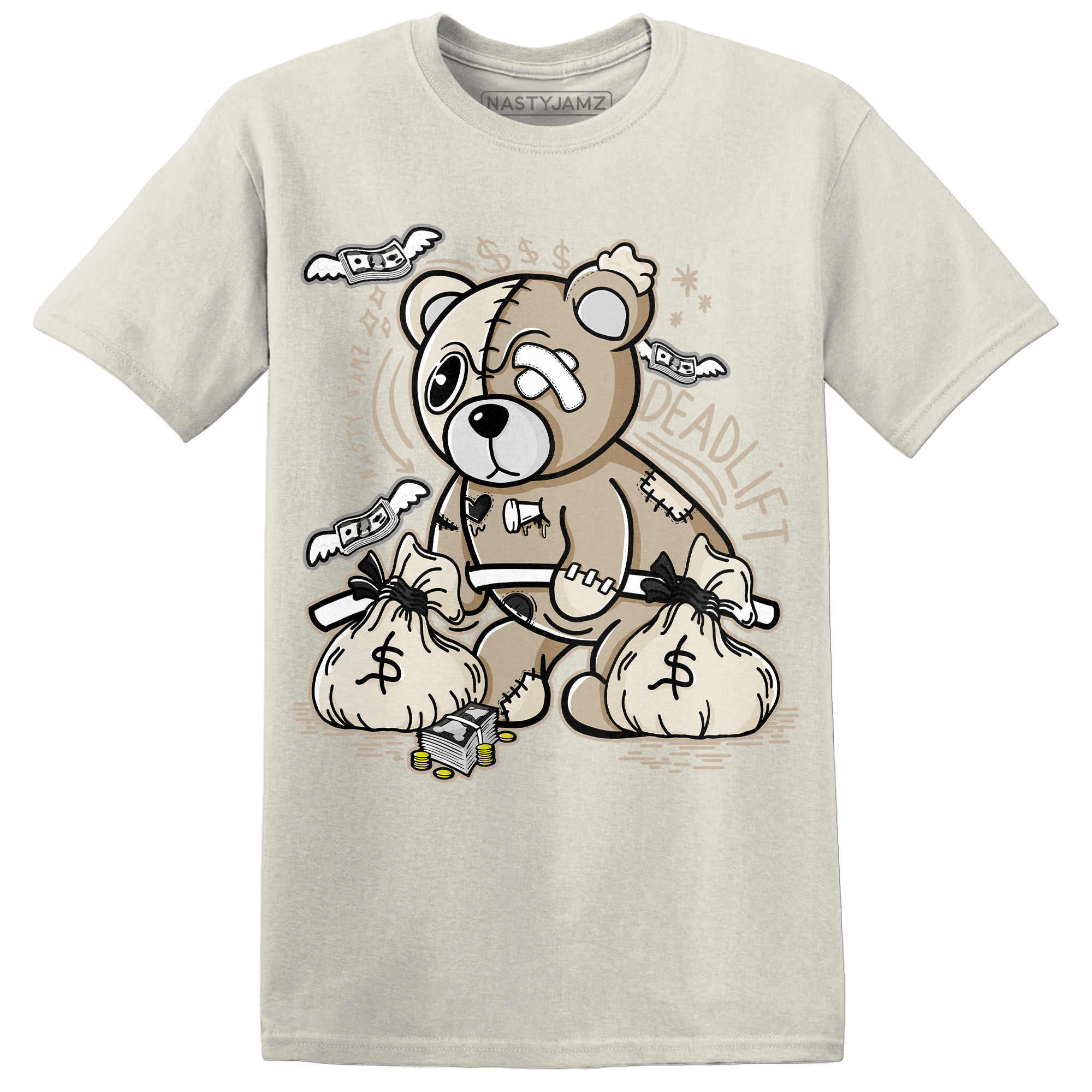 Latte 1s T Shirt Match Deadlift BER - NastyJamz