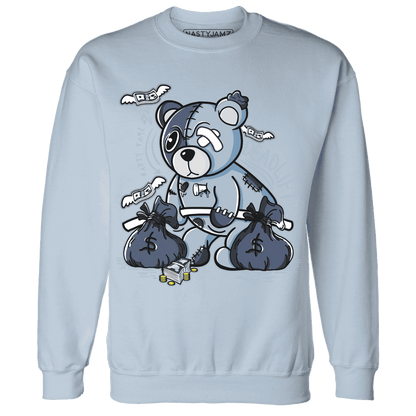 Mid Diffused Blue Grey 1s Sweatshirt Match Deadlift BER - NastyJamz