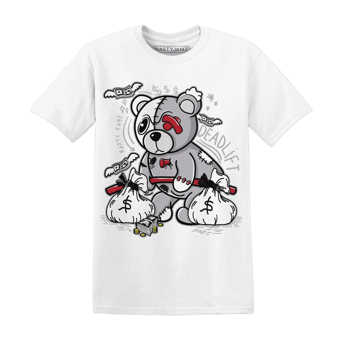 Cement-Grey-3s-T-Shirt-Match-Deadlift-BER