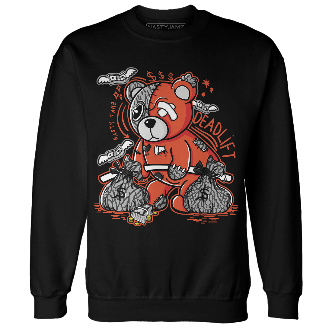 Georgia Peach 3s Sweatshirt Match Deadlift BER - NastyJamz