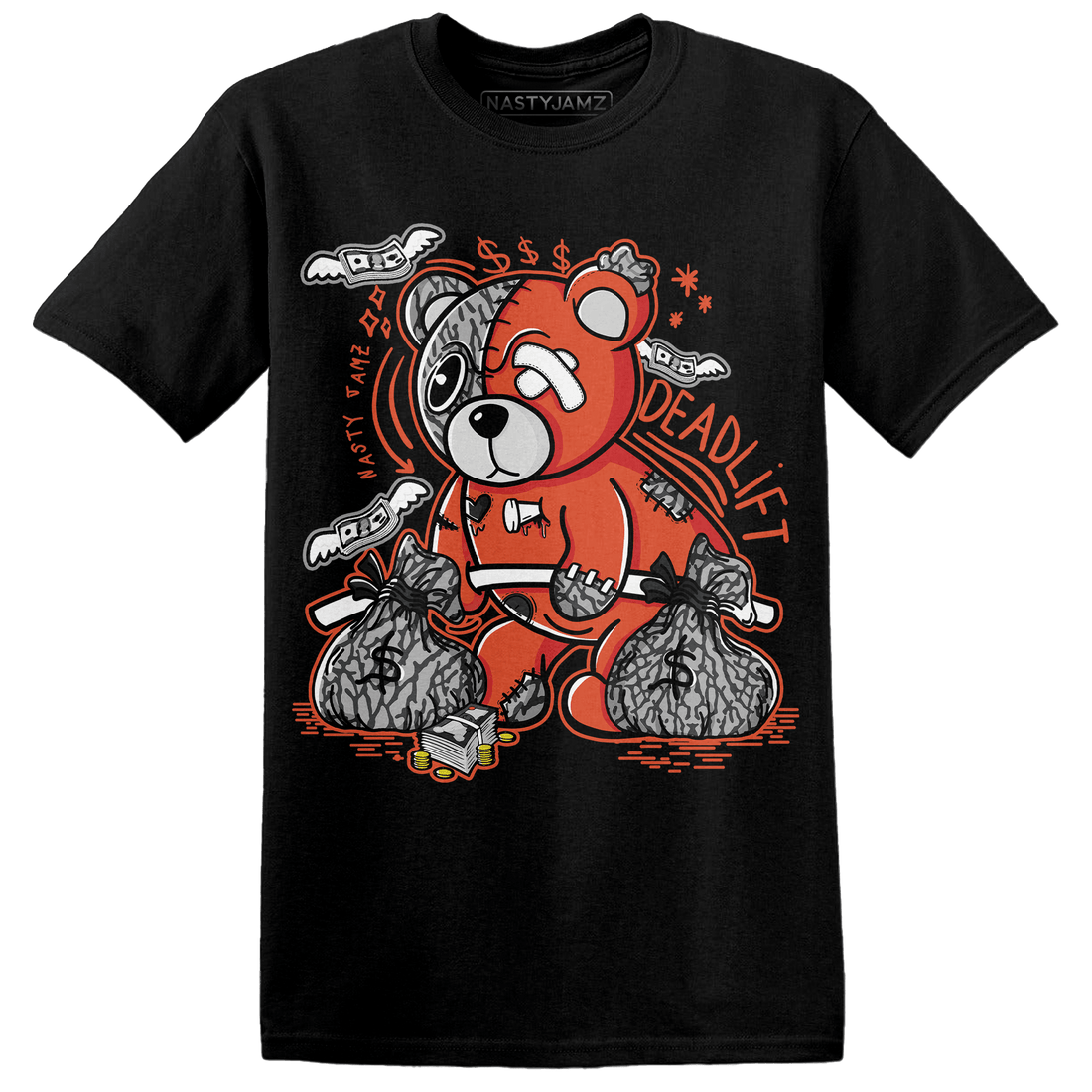 Georgia Peach 3s T Shirt Match Deadlift BER - NastyJamz