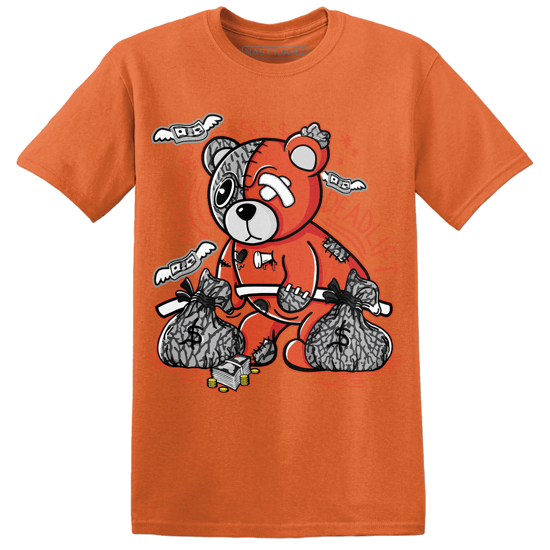 Georgia Peach 3s T Shirt Match Deadlift BER - NastyJamz