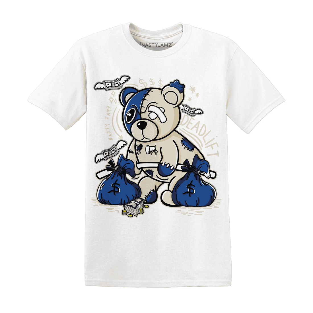 Quaiii 54 3s T Shirt Match Deadlift BER - NastyJamz