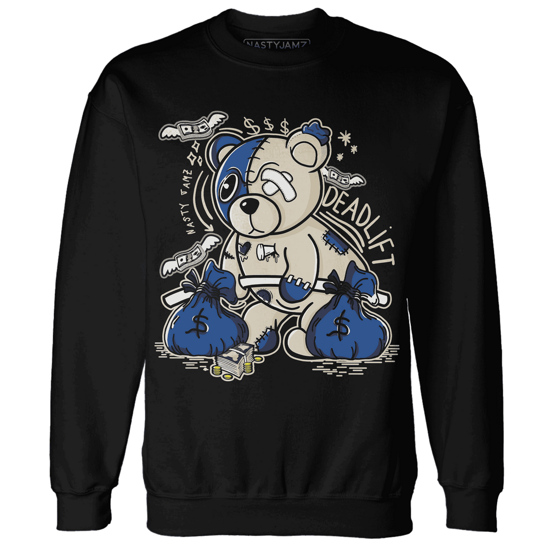 Quaiii 54 3s Sweatshirt Match Deadlift BER - NastyJamz