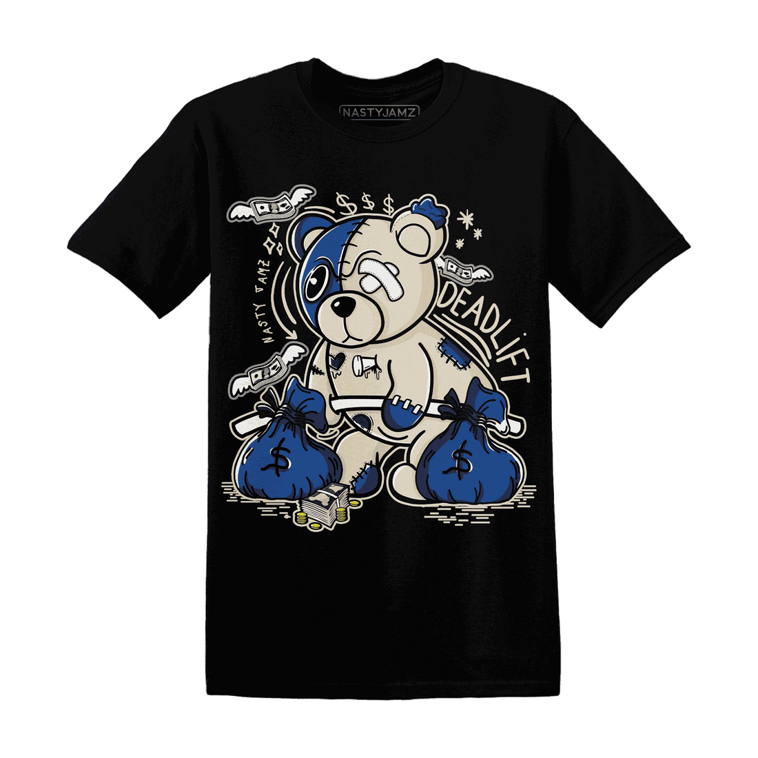 Quaiii 54 3s T Shirt Match Deadlift BER - NastyJamz