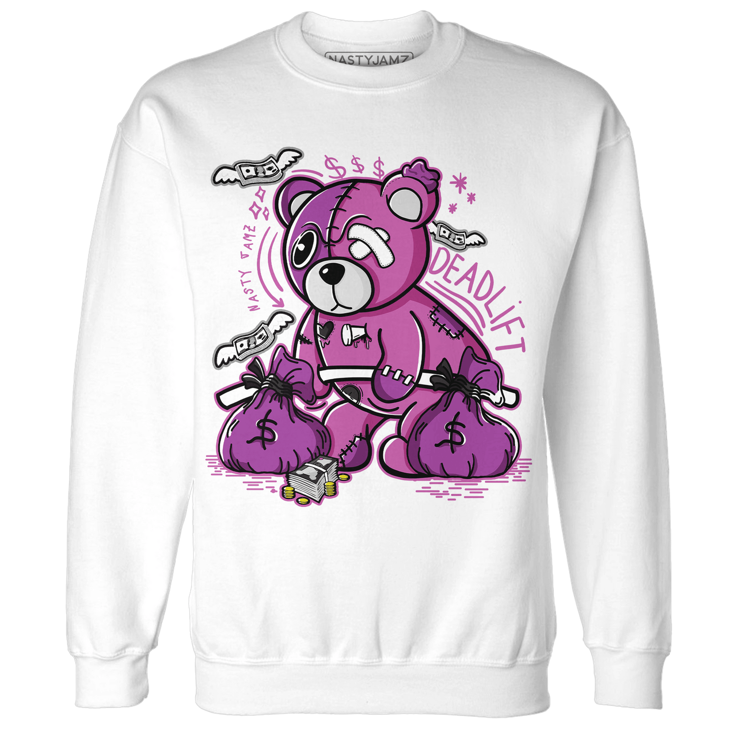 GS Hyper Violet 4s Sweatshirt Match Deadlift BER - NastyJamz